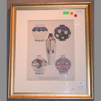 Lot 128 - Art Deco Framed Print Depicting La Manufacture...