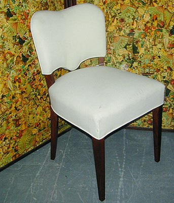 Lot 268 - Pair of Art Deco Oak Side Chairs In the manner...