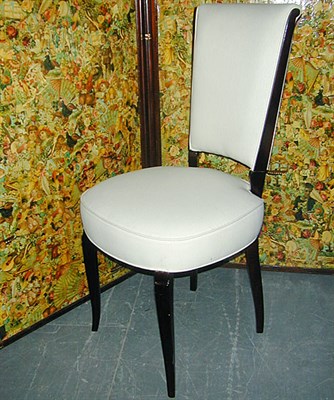 Lot 190 - Set of Six Art Deco Mahogany Dining Chairs...