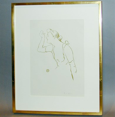 Lot 315 - Henri de Toulouse-Lautrec PAULA BREBION (D. 30;...