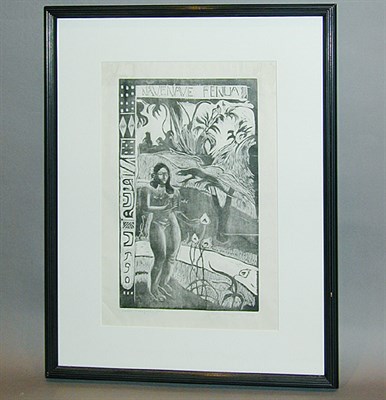 Lot 206 - Paul Gauguin NAVE NAVE FENUA...