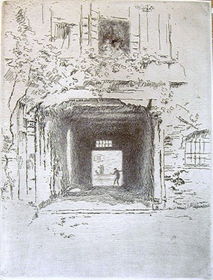 Lot 334 - James Abbott McNeill Whistler DOORWAY AND VINE...