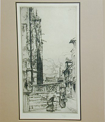 Lot 336 - Charles Henry White OLD MANOIR, LIESEUX; ST....