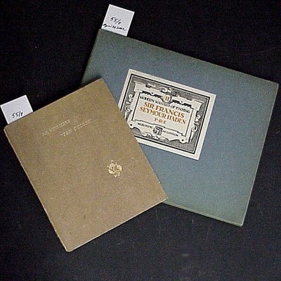 Lot 55 - [WHISTLER AND HADEN] Group of Eight Volumes...