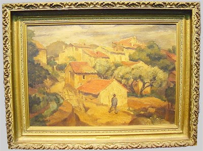 Lot 36 - Andre Hebuterne French, 1894-1973 VILLAGE...