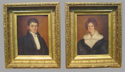 Lot 13 - Continental School 19th Century PORTRAIT OF A...
