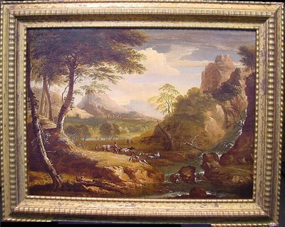 Lot 136 - Circle of Antonio Tempesta LANDSCAPE WITH...