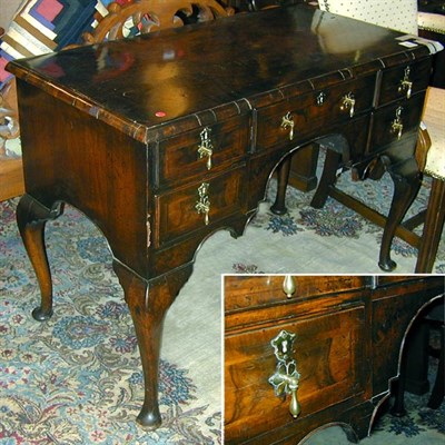 Lot 343 - George II Style Mahogany Dressing Table
