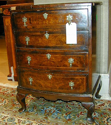 Lot 237 - George I Style Walnut Chest of Drawers