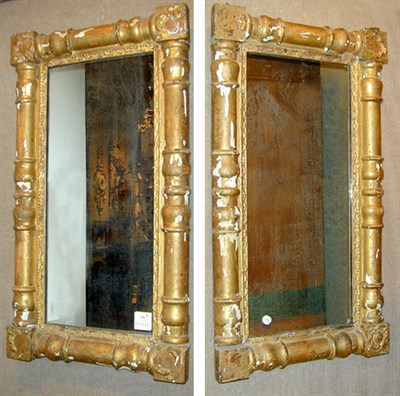 Lot 545 - Pair of Classical Gilt-Wood Mirrors