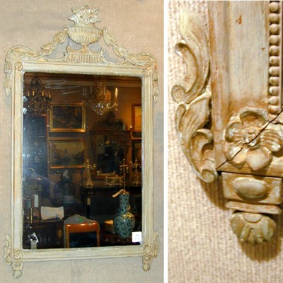 Lot 428 - Italian Neoclassical Style Painted Mirror