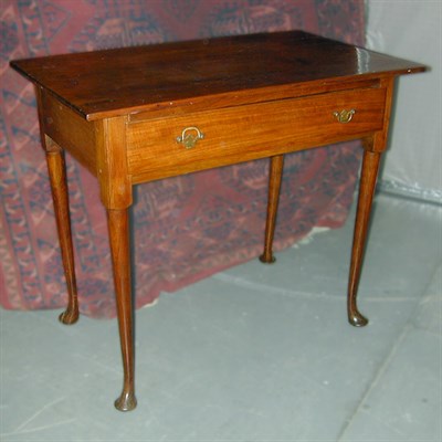 Lot 346 - Provincial Queen Anne Fruitwood Side Table The...