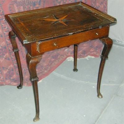 Lot 238 - Provincial Dutch William and Mary Inlaid Oak...