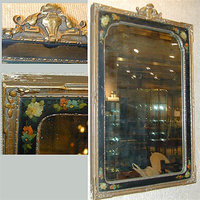 Lot 453 - Pair of Louis XVI Style Painted and Gilt...