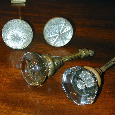 Lot 509 - Miscellaneous Group of Victorian Doorknobs and...