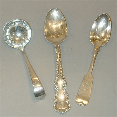 Lot 347 - Group of Eight Sterling Silver and Coin Silver...