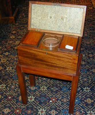 Lot 507 - Regency Style Rosewood and Mahogany Tea Caddy...