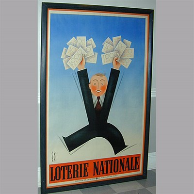 Lot 357 - Derouet Grilleres LOTERIE NATIONALE Color...