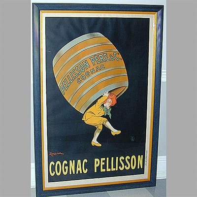 Lot 350 - Leonetto Cappiello COGNAC PELLISSON Color...