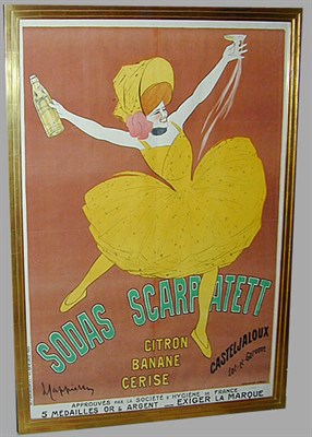 Lot 352 - Leonetto Cappiello SODAS SCARPATETT Color...