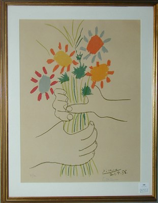 Lot 288 - After Pablo Picasso FLEURS (PAZ ESTOCOLMO)...
