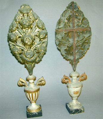 Lot 200 - Pair of Continental Baroque Style Painted,...