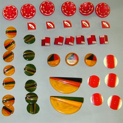 Lot 672 - Miscellaneous Group of Bakelite and Molded...