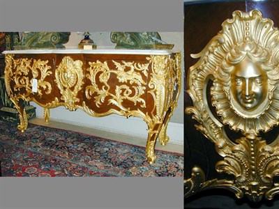 Lot 673 - Louis XV Style Gilt-Bronze Mounted Kingwood...