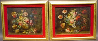 Lot 16 - Continental School 19th/20th Century FLORAL...