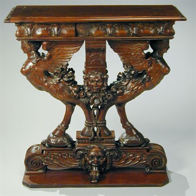 Lot 478 - Victorian Renaissance Style Walnut Pedestal...