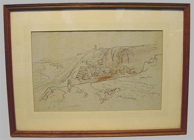 Lot 40 - Edward Lear British, 1812-1888 VIEW OF GABRI,...