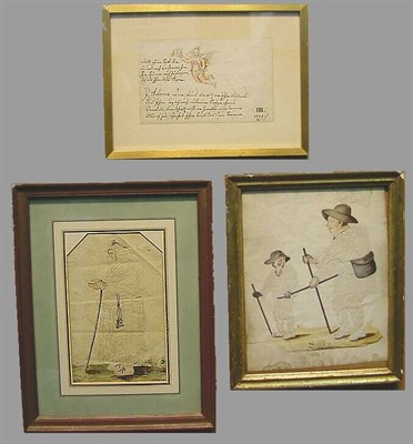 Lot 14 - Group of Two 18th Century Continental Pin...