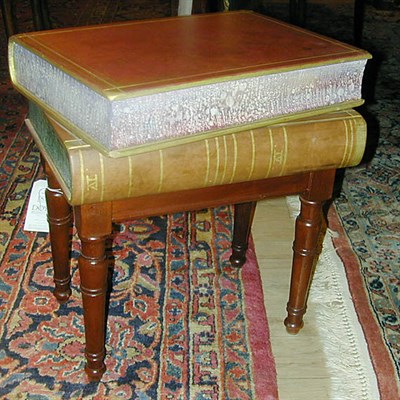 Lot 655 - Trompe l'Oeil Painted Side Table In the form...