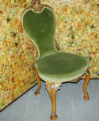 Lot 625 - Set of Six Georgian Style Yewwood Dining...