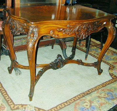 Lot 518A - Louis XV Style Walnut Center Table