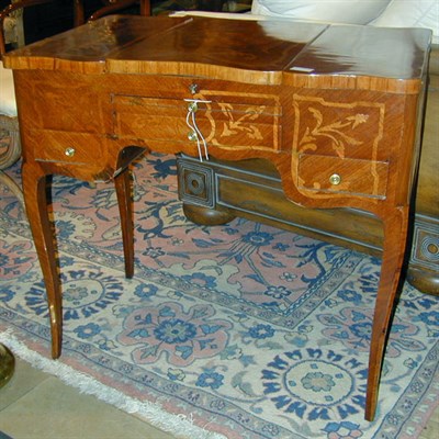 Lot 534 - Louis XV Style Mahogany Poudreuse