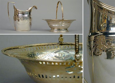Lot 386 - George III Silver Basket Maker's mark...