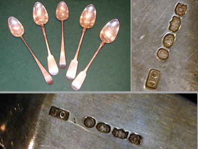 Lot 388 - Miscellaneous Group of Five English Silver...