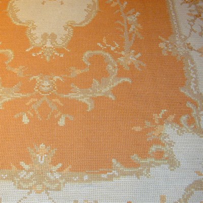 Lot 550 - Portuguese Needlepoint Carpet Portugal, mid...