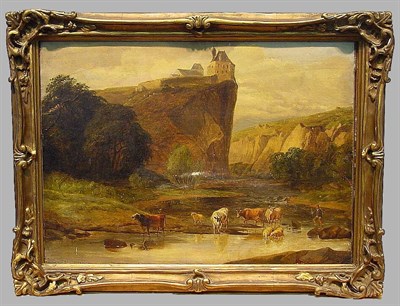 Lot 14 - Continental School 19th Century CATTLE AND...