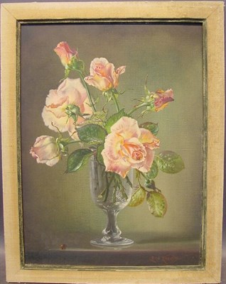Lot 146 - Cecil Kennedy British, 1905-1997 PINK ROSES...