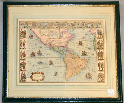 Lot 58 - After Willem Blaeu AMERICAE NOVA TABULA...