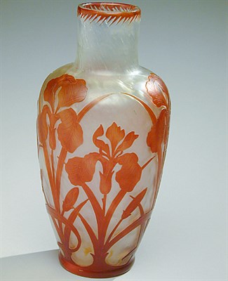 Lot 148 - French Cameo Glass Vase Of shouldered ovoid...
