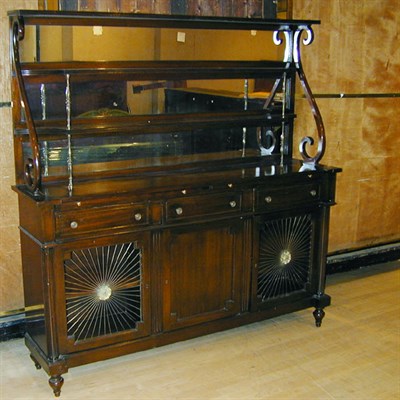 Lot 351 - Regency Style Mahogany Sideboard