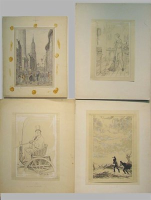 Lot 38 - Gordon Ross American, 1873-1946 ILLUSTRATIONS:...