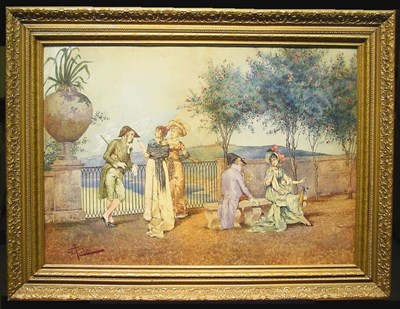 Lot 40 - Giuseppe Aureli Italian, 1858-1929 SUR LA...