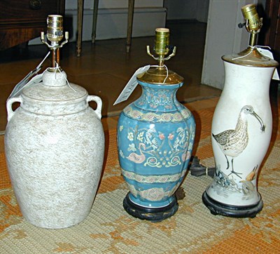 Lot 507 - Miscellaneous Group of Three Glass and Ceramic...