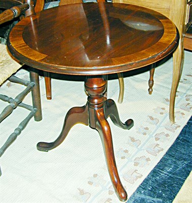 Lot 119 - Pair of Queen Anne Style Mahogany Side Tables