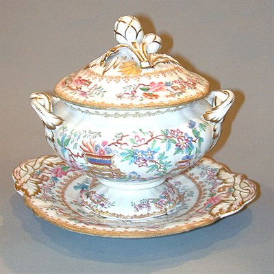 Lot 244 - Pair of Mintons Porcelain Covered Tureens