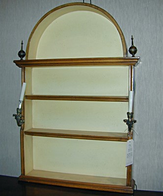 Lot 79A - Georgian Style Painted Wood Hanging Shelf